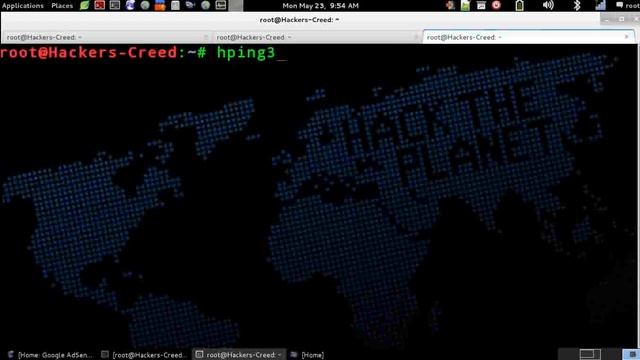 HOW TO CREAT AN DOS ATTACK WITH HPING3 TOOL -[Hackers Creed]- смотреть онлайн