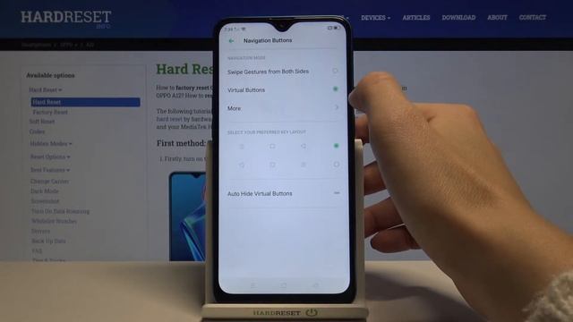 How to Change Navigation Bar in OPPO A12 – Adjust Navigation Button смотреть онлайн