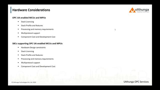 Key elements & decisions to implement OPC UA in embedded devices | OPC UA Inside Out webinar series смотреть онлайн