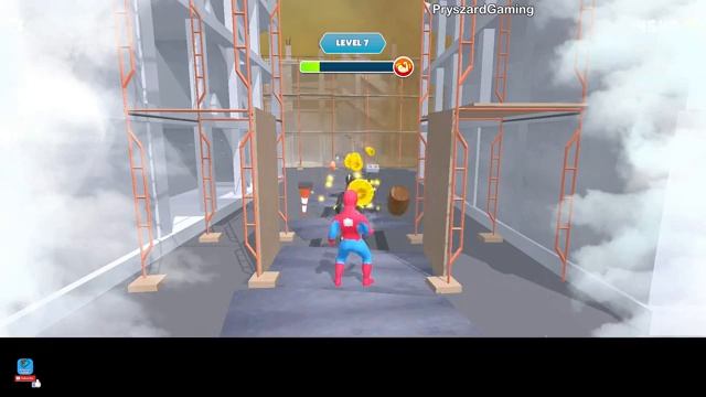 Flex Run 3D: Superhero Squad Game - Gameplay Walkthrough Part 1 All Levels 1-11 (Android,iOS) смотреть онлайн