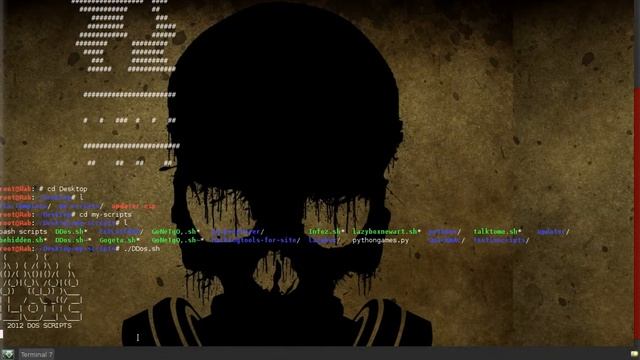 Guake Terminal in Backtrack 5 r3 смотреть онлайн
