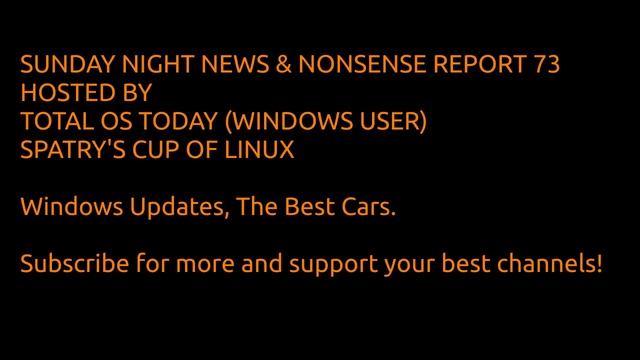 News Nonsense 73 Windows/Linux, Best Cars смотреть онлайн