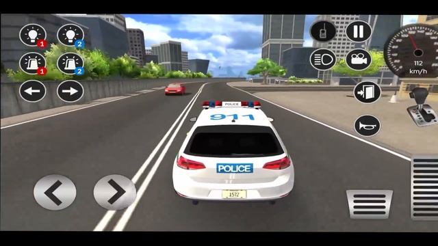 Real Police Car Driving Simulator Gameplay - Car Games (Android, IOS) | Android Gameplay смотреть онлайн