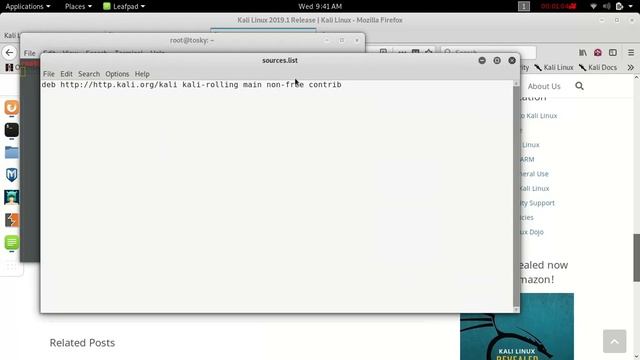 kali linux 2019.1 update смотреть онлайн