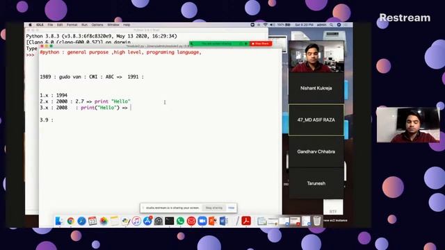 Python Automation Class Day- 1 | Python Tutorial For beginners | KR Network Cloud смотреть онлайн