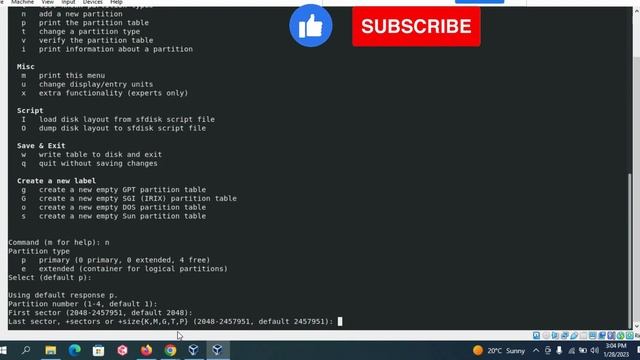 Linux Tutorial | partitioning смотреть онлайн