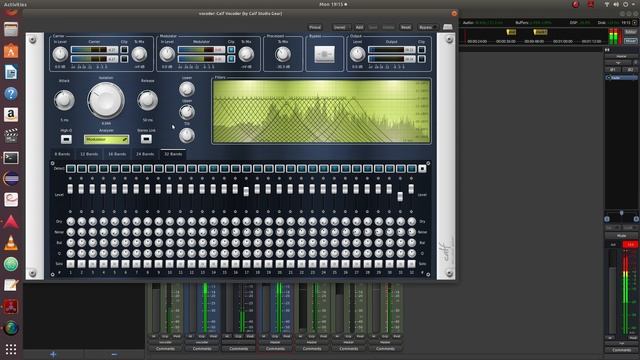 calf vocoder example LV2 Linux смотреть онлайн