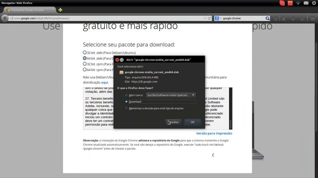 Curso de Linux Ubuntu - 28 - como instalar o Google Chrome no Ubuntu смотреть онлайн