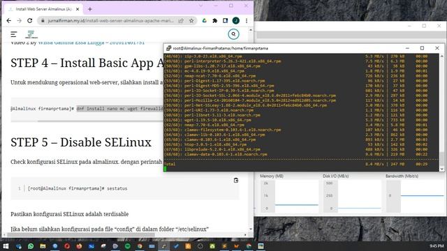 STEP 4 – Install Basic App Almalinux смотреть онлайн