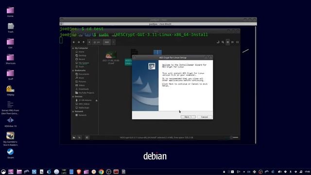 Easily Encrypt Ubuntu Files With AES 256 Bit Encryption смотреть онлайн