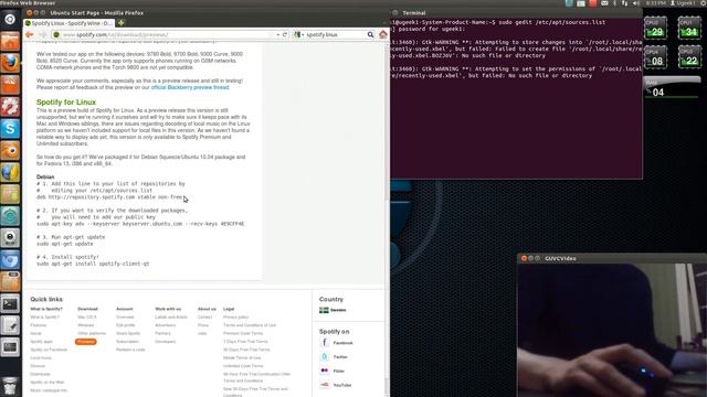 Install spotify on ubuntu 11.10 смотреть онлайн