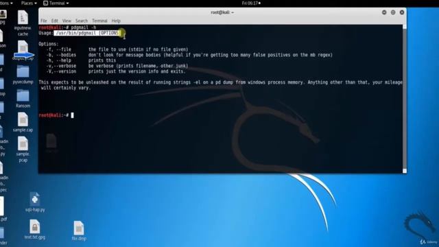pdgmail Forensics Tool in Kali Linux - Ethical hacking course смотреть онлайн