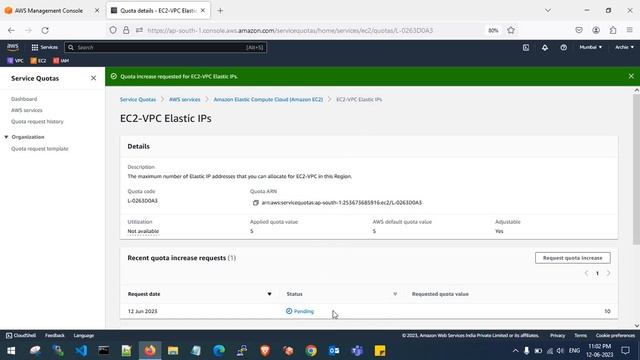How to increase the limits for aws services through service quotas? смотреть онлайн