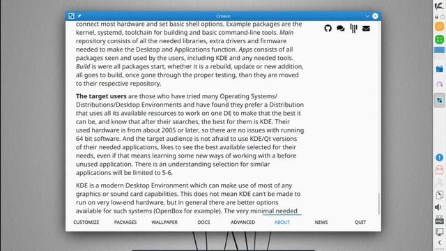KaOS: μια ανεξάρτητη διανομή γύρω από το KDE desktop смотреть онлайн