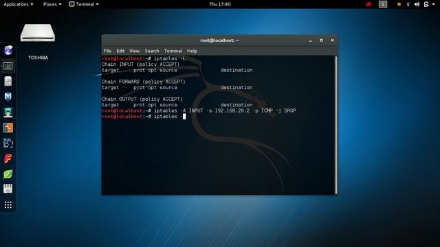 Tutorial Iptables pada Kali Linux смотреть онлайн