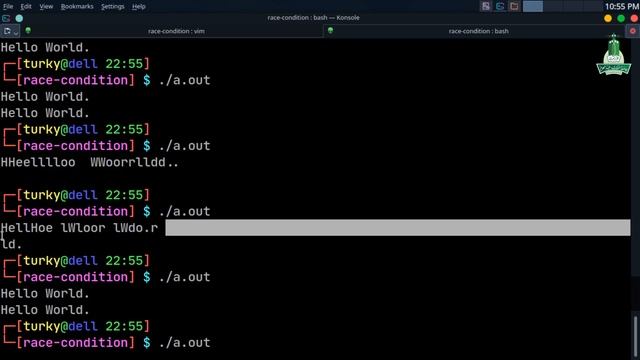 Race Condition in C (Linux) смотреть онлайн