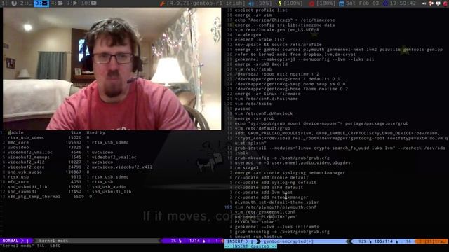 Gentoo Adventures: Luks/LVM | grep vlog смотреть онлайн