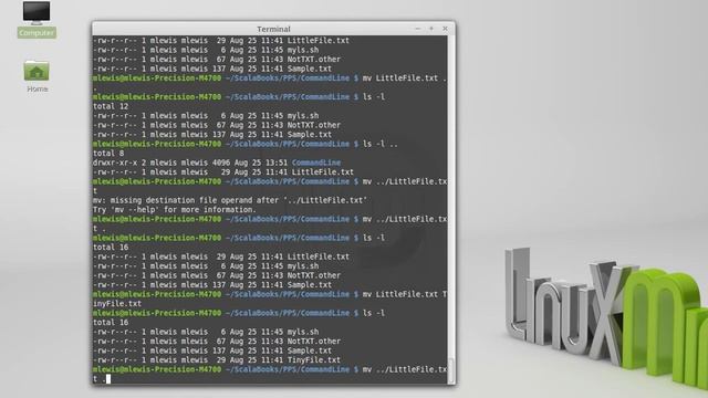 Manipulating Files (Command Line) смотреть онлайн