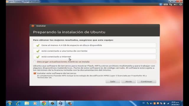 COMO DESCARGAR E INSTALAR EN VIRTUALBOX EL SO UBUNTU 12.04 смотреть онлайн