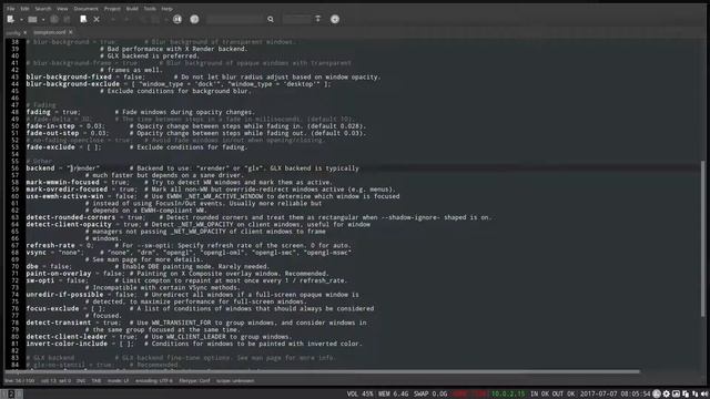 ArchLabs : 126 changing compton settings in i3 смотреть онлайн