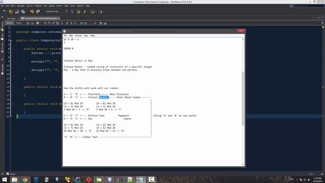 Java Programming Tutorial 29: Vigenère Cipher Pt. 2 смотреть онлайн