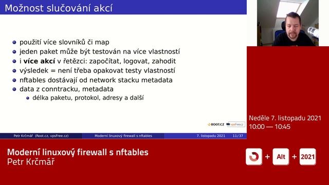 Petr Krčmář: Moderní linuxový firewall s nftables смотреть онлайн