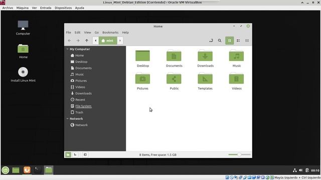 Instalando Linux III: utilización, ajustes básicos y cambio de idioma de un Linux live o "en vivo". смотреть онлайн