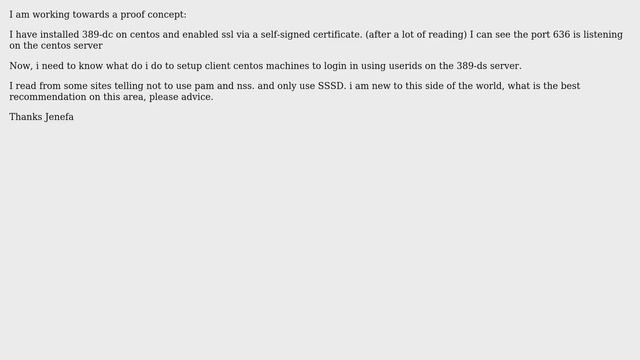 389-ds and openldap client setup смотреть онлайн