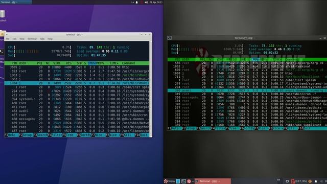 Xubuntu 22.04 vs Peppermint OS 2022 (XFCE): RAM Usage смотреть онлайн