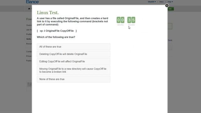 Elance Linux System Administration Test Answers 2015 смотреть онлайн