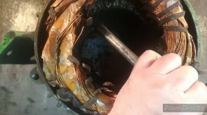 Учимся перематывать электродвигатель своими руками( фильм №1)