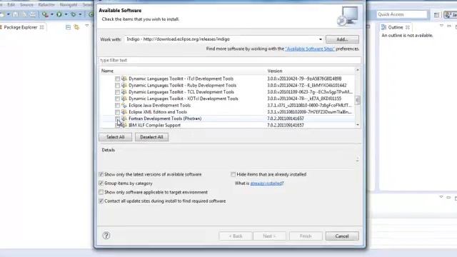 BCS Install Eclipse FORTRAN смотреть онлайн