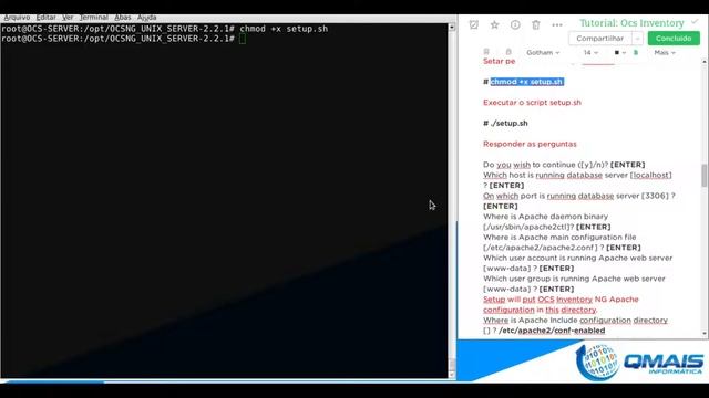 Tutorial: Instalando o software Ocs Inventory Server no Debian - 01 | Qmais Informática смотреть онлайн