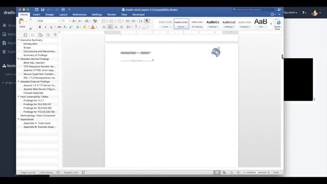 Generating a report from Dradis смотреть онлайн