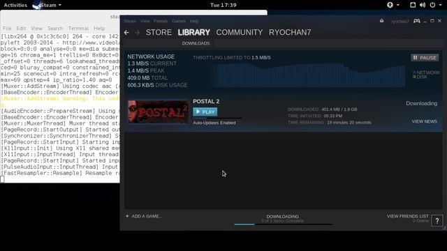 SteamOS Brewmaster SimpleScreenRecorder Testing смотреть онлайн