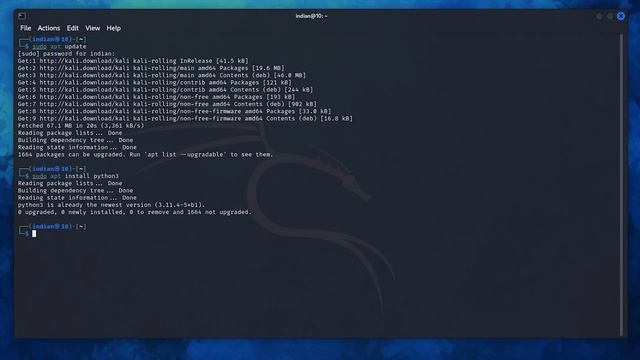 How to Install Python3 on Kali Linux | install pip On kali Linux | 100% Working in 2024 смотреть онлайн