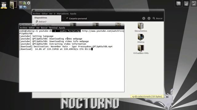 Descarga Videos y Musica de Youtube en Ubuntu [12.04 - 13.04] смотреть онлайн