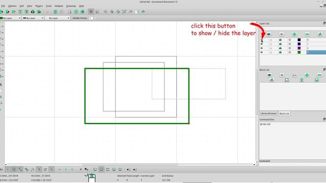How do you use layers in libreCAD? смотреть онлайн