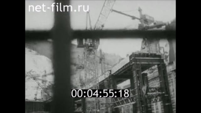 Киножурнал посвящен строительству и пуску Саяно-Шушенской ГЭС смотреть онлайн