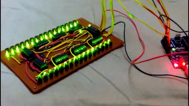 Test run - Arduino Output Multiplier смотреть онлайн