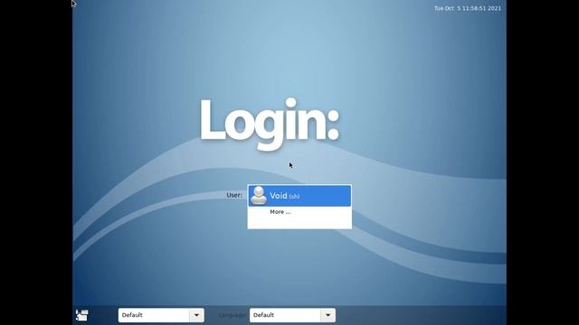 Void Linux LXDE Setup. смотреть онлайн