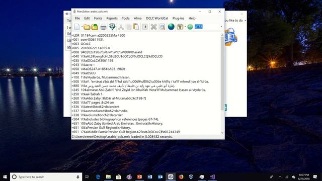MarcEdit 7: Transliteration Example смотреть онлайн