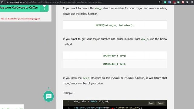 Linux Device Drivers Part 4 - Major number and Minor Number in Linux Device Driver смотреть онлайн