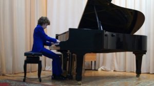 Й.Гайдн Соната №27 соль мажор I часть, В.Гаврилин Пьесы для фортепиано тетрадь II. Токката
