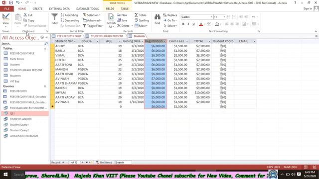 Ms Access V11 Difference between Queries And Filter смотреть онлайн