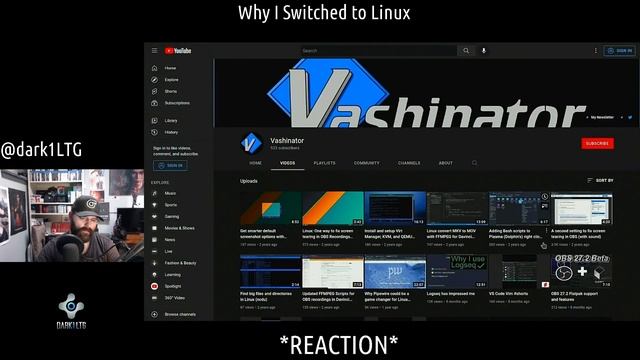 Why I Switched To Linux *Reaction* смотреть онлайн