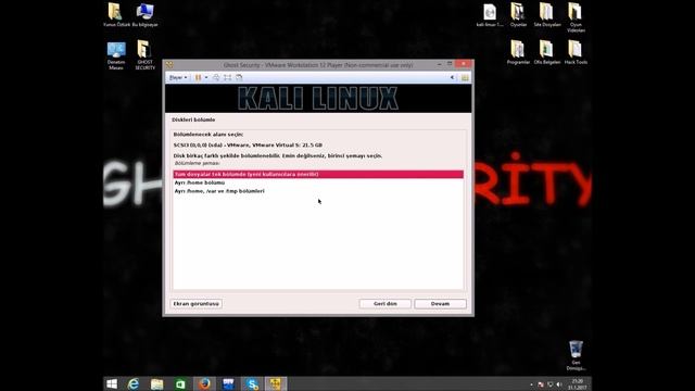 Kali Linux Kurulum Ve İlk Ayarlar смотреть онлайн