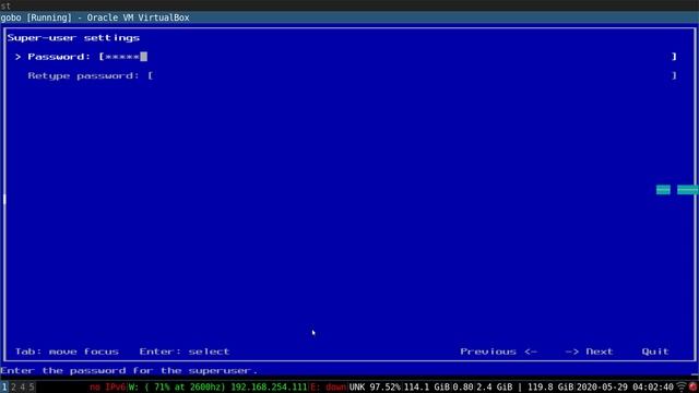 GoboLinux 17 VirtualBox install - CLI смотреть онлайн