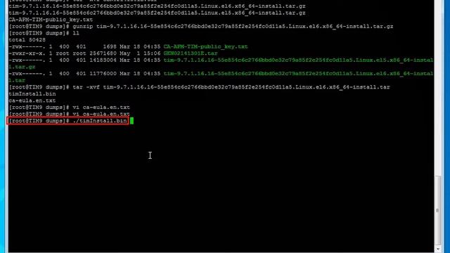 CA APM r9.7: Install TIM on RHEL смотреть онлайн