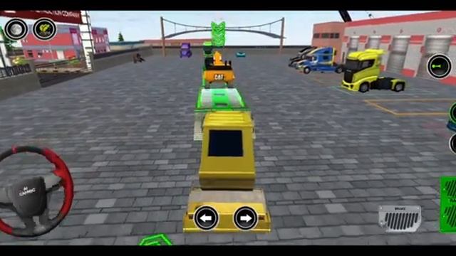 Euro Truck - City Cargo Truck Driving Simulator Android ios 3d Gameplay смотреть онлайн